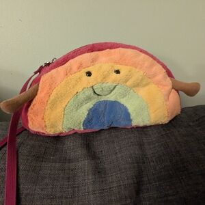 Jellycat - Amusable Rainbow Purse ❄️🌈